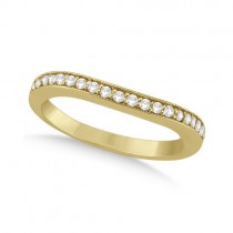 Butterfly Blue Sapphire & Diamond Bridal Set 18K Yellow Gold 1.10ct