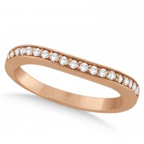 Butterfly Diamond & Peridot Bridal Set 14k Rose Gold (0.42ct)