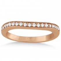 Butterfly Diamond & Peridot Bridal Set 14k Rose Gold (0.42ct)
