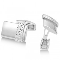 Men's Unique Cuff Links in Stainless Steel & Sterling Silver