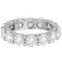 Diamond Eternity Ring Wedding Band Palladium (6.00ct)