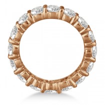 Diamond Eternity Ring Wedding Band 18k Rose Gold (4.00ct)