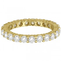 Diamond Eternity Ring Wedding Band 14k Yellow Gold (5.00ct)