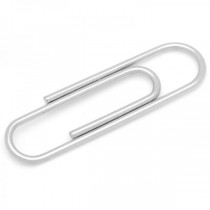 Paper Clip Styled Money Clip for Men in Stainless Steel