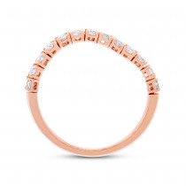0.47ct 14k Rose Gold Diamond Flexi Band