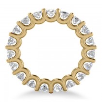 Diamond Eternity Wedding Band 14k Yellow Gold (3.23ct)
