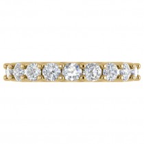 Diamond Eternity Wedding Band 14k Yellow Gold (3.23ct)